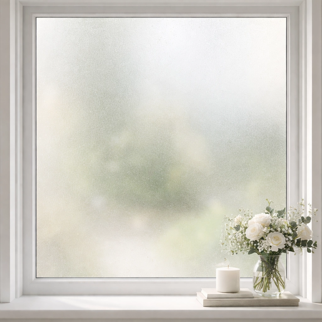 Etched glass