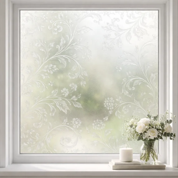 Etched glass geprint