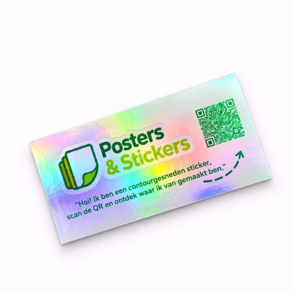 Holografische sticker met eigen ontwerp of logo laten maken