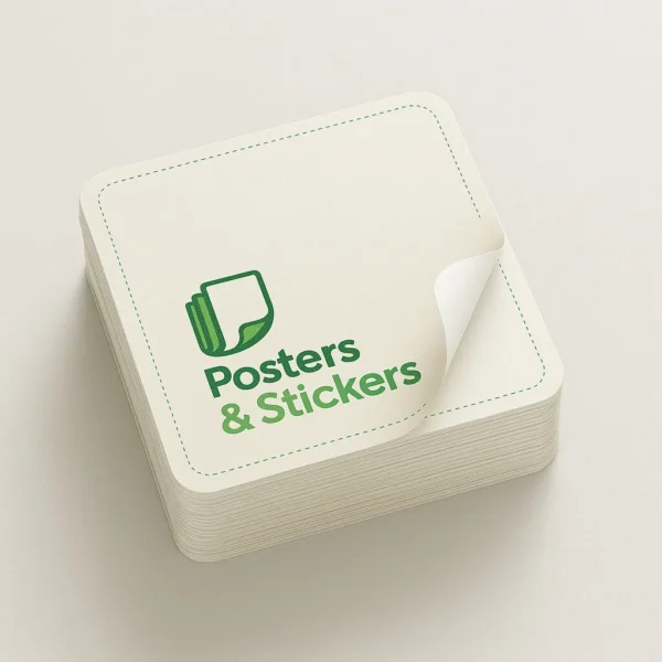 Papieren Stickers