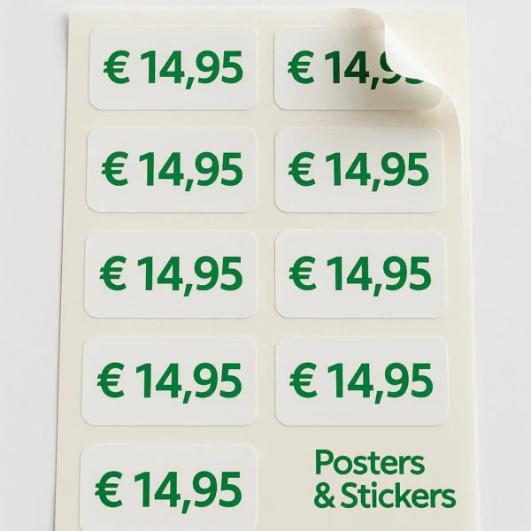Prijsstickers