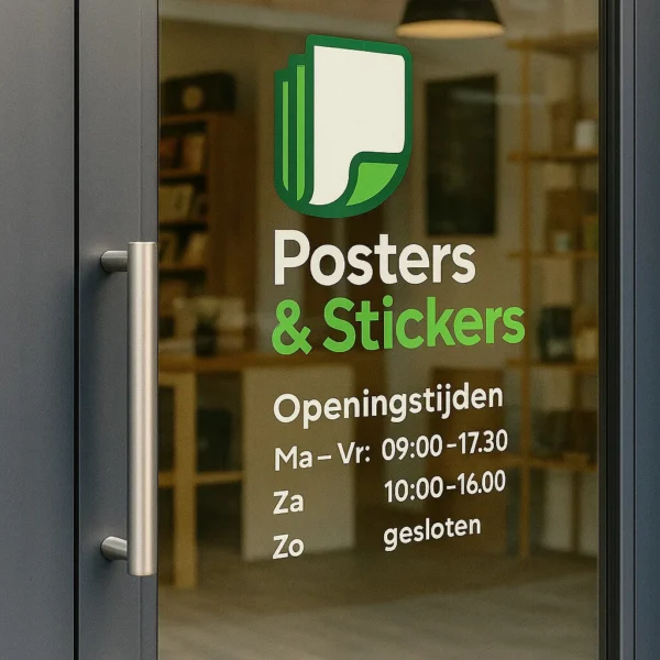 Raamstickers op maat